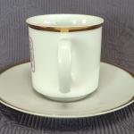 Šálek s podšálkem MS Praha 1978, zn. Loučky  Šálek s podšálkem MS Praha 1978, zn. Loučky