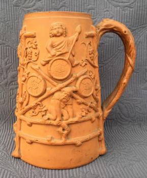 Korbel figurálně zdobený,  Wilhelm Schiller & syn Korbel figurálně zdobený,  Wilhelm Schiller & syn