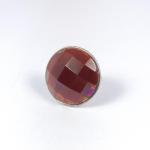 STŘÍBRNÝ PRSTEN S HNĚDÝM KAMENEM STŘÍBRNÝ PRSTEN S HNĚDÝM KAMENEM