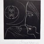 Libor Wagner -Pět grafik, Postavy, Dante Alighieri Libor Wagner -Pět grafik, Postavy, Dante Alighieri