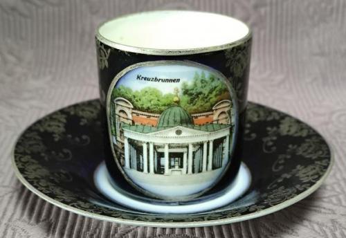 Šálek s podšálkem - Marienbad - Mariánské Lázně  Šálek s podšálkem - Marienbad - Mariánské Lázně