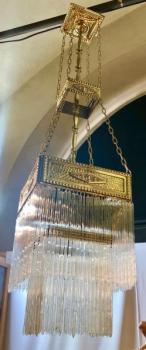 Secesní lustr Secesní lustr