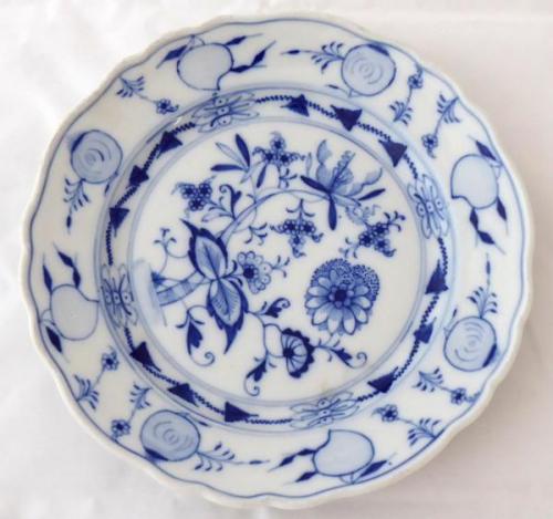 Talíř s tradičním cibulovým vzorem Talíř s tradičním cibulovým vzorem