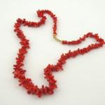 Náhrdelník s přírodním mořským korálem Náhrdelník s přírodním mořským korálem