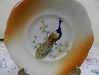 Talíř s pávem Talíř s pávem