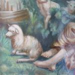 Velký dekorativní obraz „Pasačka” Velký dekorativní obraz „Pasačka”