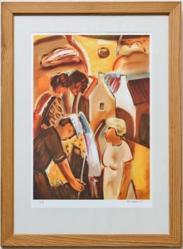 Ward Lernout – litografie EA Ward Lernout – litografie EA