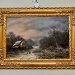 Charles Leaver (1824–1888) – Zimní krajina Charles Leaver (1824–1888) – Zimní krajina