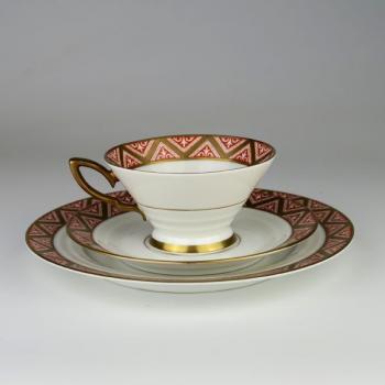 Koflík s miskou a desertním talířem Koflík s miskou a desertním talířem