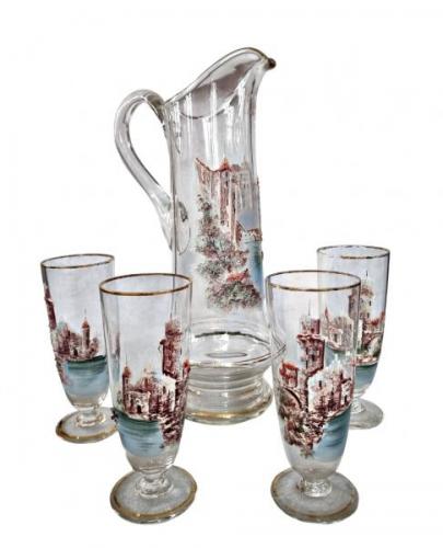 PIVNÍ SET RUČNĚ MALOVANÝ PIVNÍ SET RUČNĚ MALOVANÝ