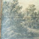 Obraz KRAJINA, signováno AUGUST PIPENHÁGEN,  Obraz KRAJINA, signováno AUGUST PIPENHÁGEN,