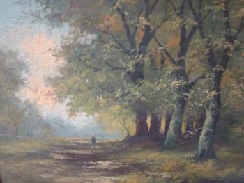 Romantická krajina Romantická krajina