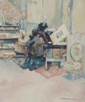 Zorikan I. ”Malířka v atelieru” Zorikan I. ”Malířka v atelieru”