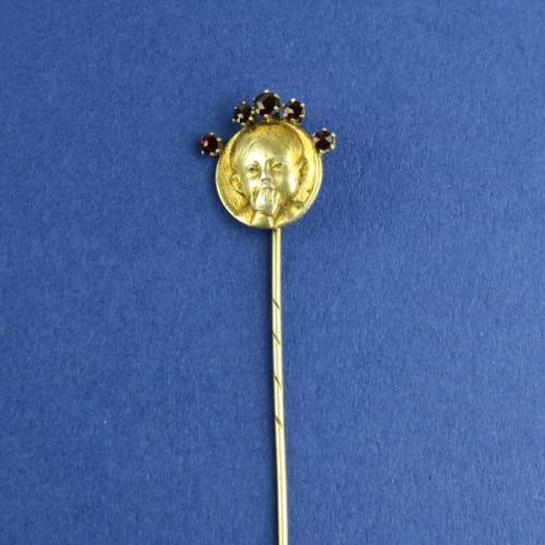 Stříbrná jehlice secesní Stříbrná jehlice secesní