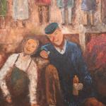 Opilý pár. Naivita. Wolff. 1941 Opilý pár. Naivita. Wolff. 1941