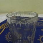 Barokní sklenice, malba na skle - Čechy, 18. stol. Barokní sklenice, malba na skle - Čechy, 18. stol.