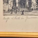 Bruggy – dvojice originálních kreseb tuší od Y. Br Bruggy – dvojice originálních kreseb tuší od Y. Br