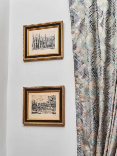 Bruggy – dvojice originálních kreseb tuší od Y. Br Bruggy – dvojice originálních kreseb tuší od Y. Br