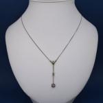 Au 585/1000/4,20 g, brilliant cut diamonds 0,20 + 0,35 ct Au 585/1000/4,20 g, brilliant cut diamonds 0,20 + 0,35 ct