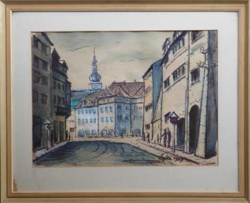 Milan Žofka - Ulicí k náměstí Milan Žofka - Ulicí k náměstí