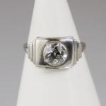 Art deco prsten s diamantem Art deco prsten s diamantem