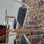 Komplet moderního kulatého stolu a 4 židle Komplet moderního kulatého stolu a 4 židle