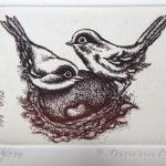 Rudolf Broulím - Dvě exlibris, Oznámení, Hermi van Rudolf Broulím - Dvě exlibris, Oznámení, Hermi van