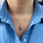 Zlatý přívěsek s diamanty 0,94 ct (výjimečně bílý) Zlatý přívěsek s diamanty 0,94 ct (výjimečně bílý)