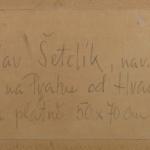 Šetelík Jaroslav: Pohled na Prahu od Hradčan  Šetelík Jaroslav: Pohled na Prahu od Hradčan