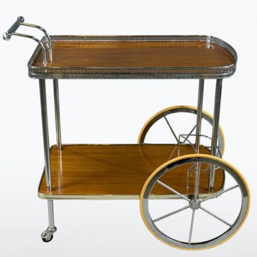 Servírovací stolek, Maison Jansen, 1960s Servírovací stolek, Maison Jansen, 1960s