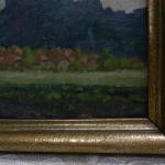 Obraz, krajina, olej na kartonu - Jano Šrámek 1931 Obraz, krajina, olej na kartonu - Jano Šrámek 1931