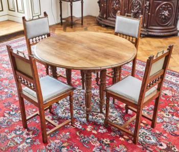 Rozkládací dubový stůl Gate Leg Table  Rozkládací dubový stůl Gate Leg Table