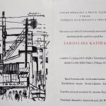 Jaroslav Kaiser - 2x exlibris, Ikona, 2x Pozvánka Jaroslav Kaiser - 2x exlibris, Ikona, 2x Pozvánka