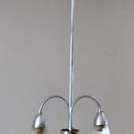 Dvouramenný lustr se stínidly Dvouramenný lustr se stínidly