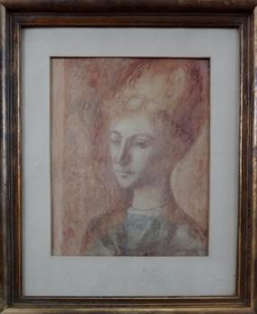 František Koliha - Portrét dívky František Koliha - Portrét dívky