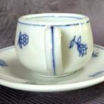 Šálek s podšálkem, zn. Slavkov č.3 Šálek s podšálkem, zn. Slavkov č.3