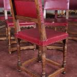 Starožitný komplet 4 židlí a křesílka. Neorensance Starožitný komplet 4 židlí a křesílka. Neorensance