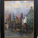 H. Wagner: Pohled na holandské město H. Wagner: Pohled na holandské město