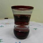 Rubínová sklenice Na Památku Rubínová sklenice Na Památku