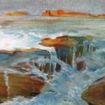 Osamělá Najáda na břehu moře Osamělá Najáda na břehu moře