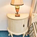 Bílá ložnice Ludvík XV s velkou postelí Bílá ložnice Ludvík XV s velkou postelí