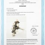 Zlatý prsten přírodními diamanty a perlami Akoya Zlatý prsten přírodními diamanty a perlami Akoya