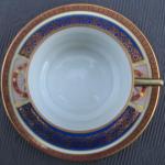 Šálek s podšálkem, karlovarský porcelán  Šálek s podšálkem, karlovarský porcelán