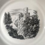 Talířek s měditiskem-hrad Cejřov , zn. Březová Talířek s měditiskem-hrad Cejřov , zn. Březová