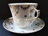 Dalovický šálek s podšálkem (Starožitnosti pod Kinskou) Dalovický šálek s podšálkem (Starožitnosti pod Kinskou)