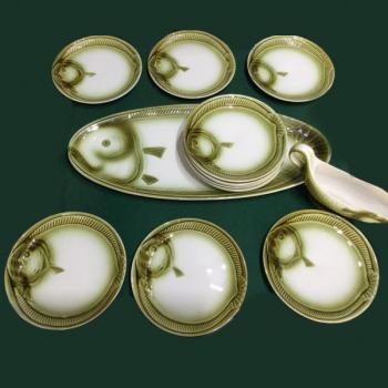 Keramický servis na rybu 12 osob Keramický servis na rybu 12 osob