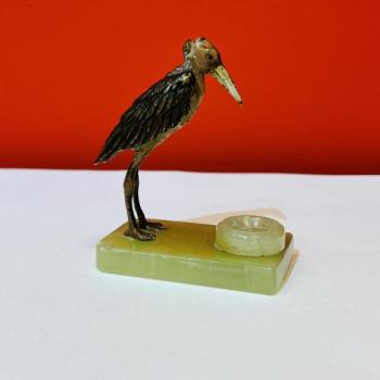 Vídeňský bronz, čáp Marabu Vídeňský bronz, čáp Marabu