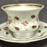 Šálek s podšálkem, zn. TPM, Carl Tielsch, 19.stol. Šálek s podšálkem, zn. TPM, Carl Tielsch, 19.stol.