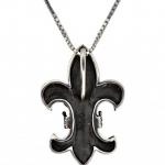 Přívěsek s řetízkem - heraldická lilie Přívěsek s řetízkem - heraldická lilie