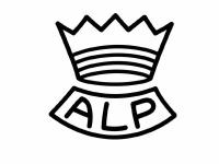 Značka porcelánky ALP v Hlubanech od roku 1917 zřejmě do roku 1944 Značka porcelánky ALP v Hlubanech od roku 1917 zřejmě do roku 1944